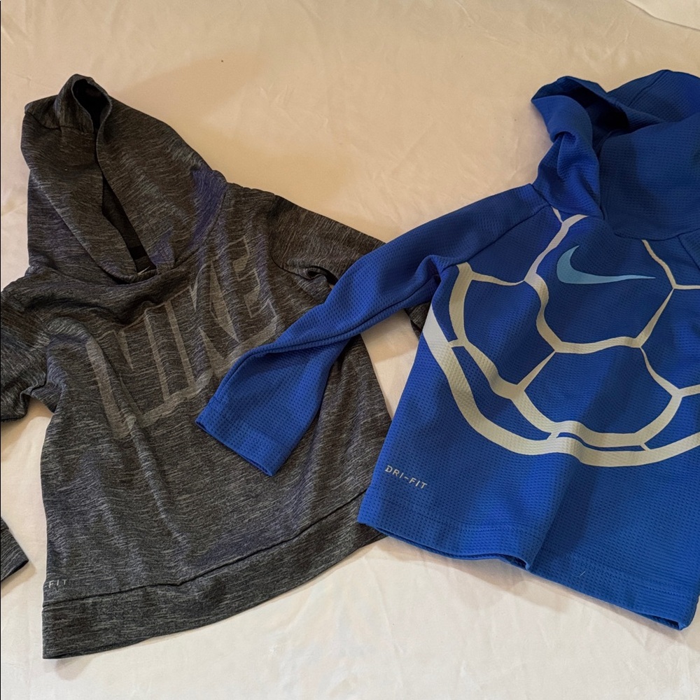 2 Boys Nike Dry Fit Hoodies | Size 2T 1-2 Years Like New